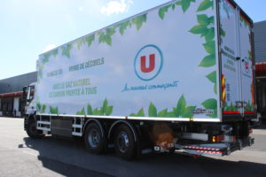 arrière camion gnv
