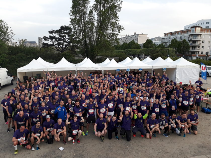 U Logistique présent au Marathon de Nantes